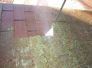 How to remove moss from the roof?